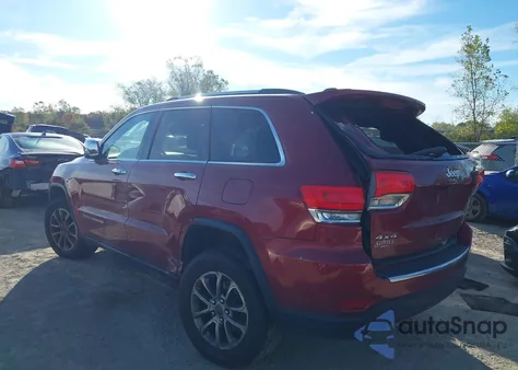 2014 Jeep Grand Cherokee Limited из США, поврежденный, VIN 1C4RJFBG8EC162224